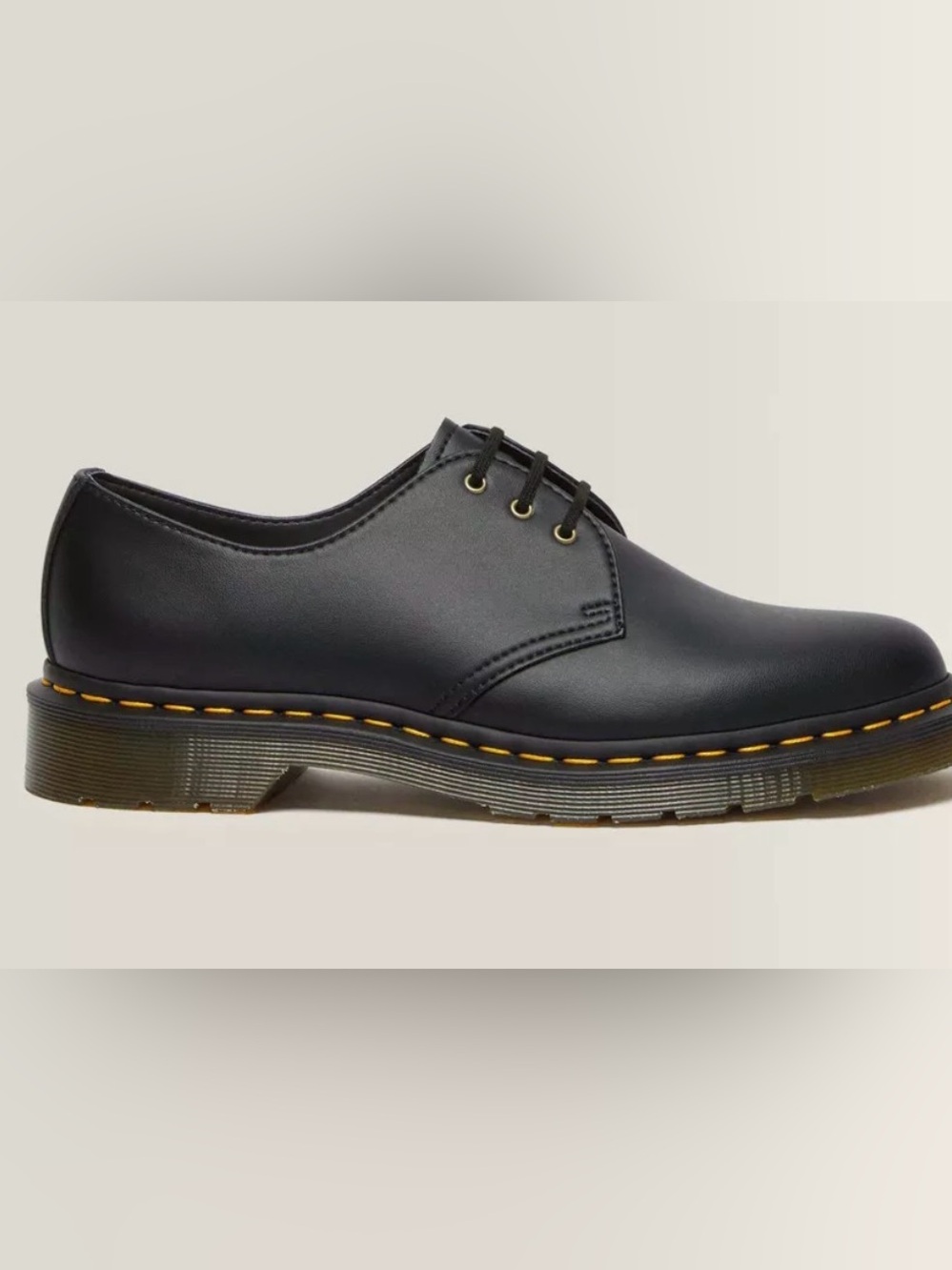 Dr Martens Felix Rub Off Vegan 14046 Black Leather Oxford Shoes Women 9 / Men 8
